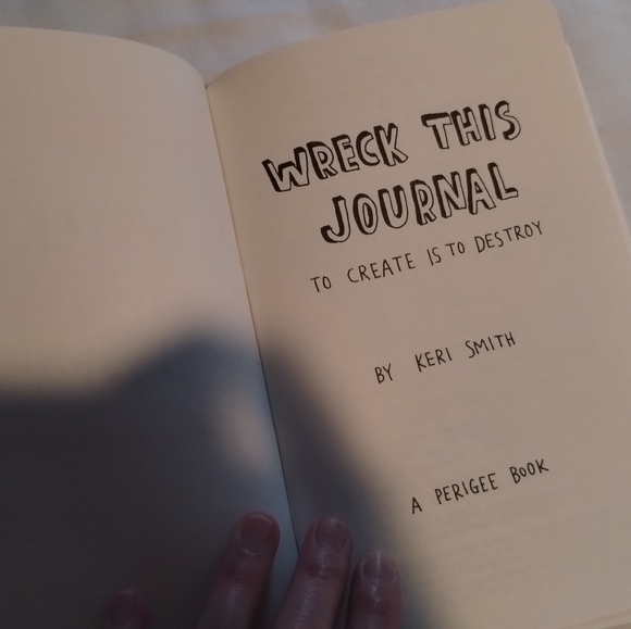 [Price is Firm] Book: "Wreck This Journal" by Keri Smith - Picture 3 of 6